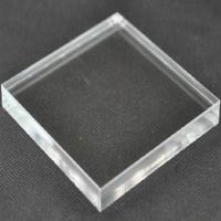 China 2mm Thick Clear Bullet Resistant Plexiglass Acrylic Plate for sale