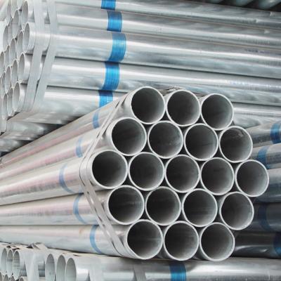 China Manufacturer ERW Welded Steel Pipe Iron Black Tube Gi Galvanized Steel Pipe For Construction for sale