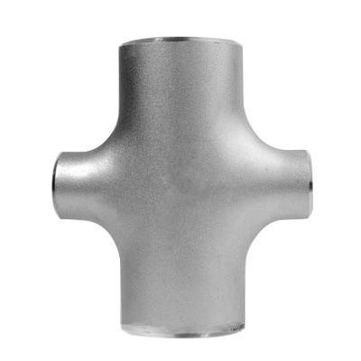 中国 Crossweldingの管のコネクターの付属品のバット溶接まっすぐな十字の継ぎ目が無いステンレス鋼の管付属品の減少 販売のため