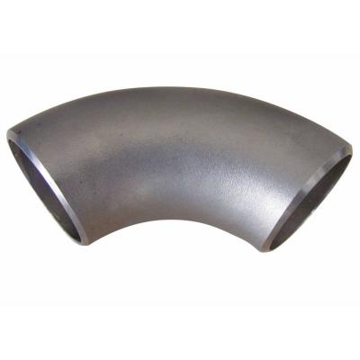 China Carbon Steel Fitting 90 Degree Astm A53 Butt Welded Pipe Elbows for sale