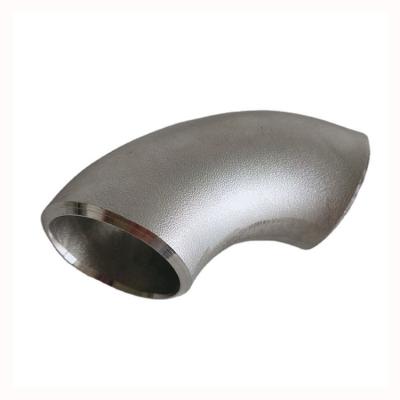 China Stainless Steel Fittings SUS304 316 Stainless Steel Butt Weld Fittings BW LR Long Radius 90 Degree for sale