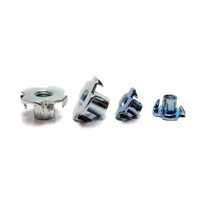 China Four Claw Nuts Furniture Four-Claw Nuts Screws Locking Nuts Hardware Fasteners for sale