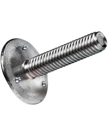 China Flat Head Bolt And Nut SS304 Bolt Belt Screw Fastener DIN15237 Leite Stainless Steel for sale