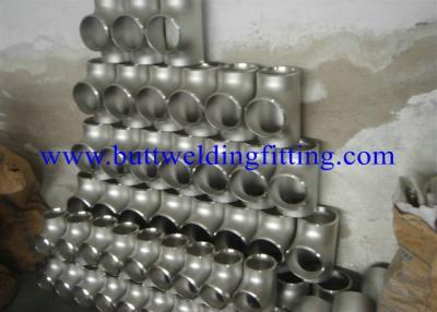 China Seamless Equal Tee Stainless Steel Tee ASME B16.9 A403 WP304L / TP316L for sale
