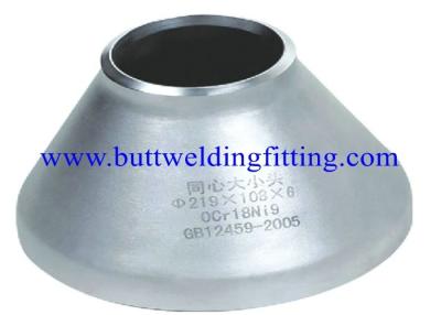 China Concentric Pipe Reducer Stainless Steel Reducer ASME A403 WP 347 / 347H / 316Ti for sale