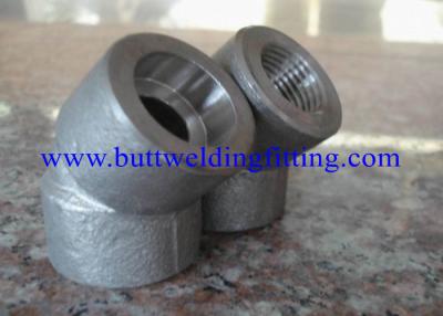 China SW, 3000LB,6000LB  ANSI B16.11 Forged Pipe Fittings Butt Weld Elbows for sale
