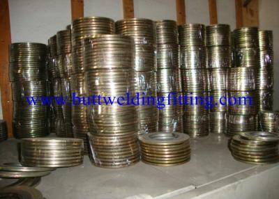 China Duplex Stainless Steel Spiral Wound Gasket 31803 / SAF2205 Corrugated for sale