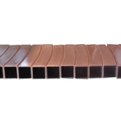 China copper nickel pipe price square tube Copper mould tube for sale