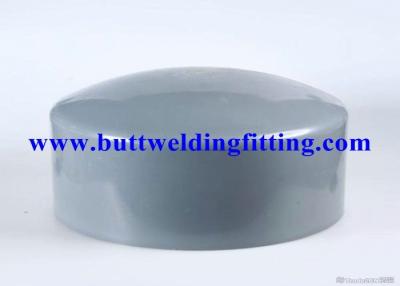 中国 バットによって溶接される管付属品の炭素鋼の管の帽子 ASTM A234 WPB WPC SCH40 販売のため