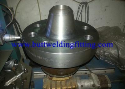 China Custom Silver ASTM / ASME Forged Steel Flanges Long Weld Neck Flanges Type for sale