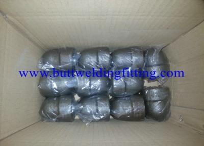 China ASME B16.11 SW 45 Degree Elbow Stainelss Steel Pipe Fittings DN6 - DN100 3000LB for sale