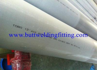 China F53 enrarecen el tubo del acero inoxidable de la pared laminado en caliente o en frío alrededor de la tubería de acero en venta