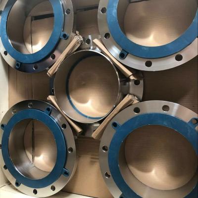 China Flange Super Duplex Stainless Steel Pipe Fittings Class 600 SO RF S31803/S32205 Flange Socket Weld for sale