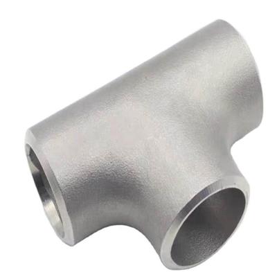 China Stainless Steel Tee Joint SS Tee / Stainless Steel 904 904L Welded Pipe Fittings Elbow for sale