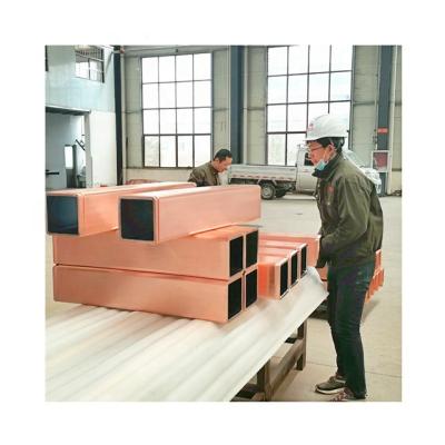 China Square Billet 200mm x 200mm 60 Mn Steel Making Cooper Mould Tube Copper Pipe for sale