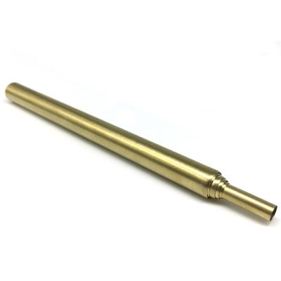 China Tubos de cobre huecos exactos del tubo de la electrónica del cobre del tubo de cobre amarillo elegante del tubo en venta