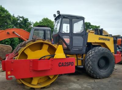 China Used Dynapac Road Roller CA25PD for sale for sale