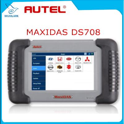 China Top-Rated 100% Original Autel MAXIDAS DS708 Scanner Update via Internet Autel Scanner Autel DS 708 Multi-language i for sale