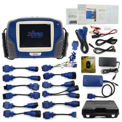 China Original XTOOL PS2 Professional Automobile PS2 Heavy Duty Truck Diagnostic Tool Update Online No Need To Connect With PC for sale