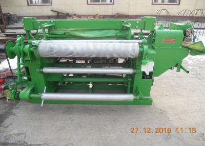 China Stainless Steel Welded Wire Mesh Machine For Rolled Wire Mesh Green Color for sale