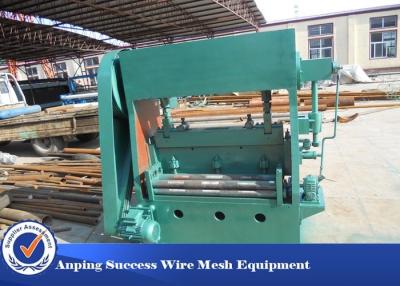 China Equipamento expandido da máquina do metal da malha de folha para o sistema bonde de chapa de aço à venda