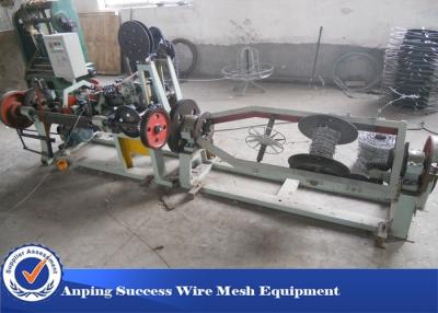 China Horizontal Design Barbed Wire Machine / Single Twisted Machine 3kw Motor for sale