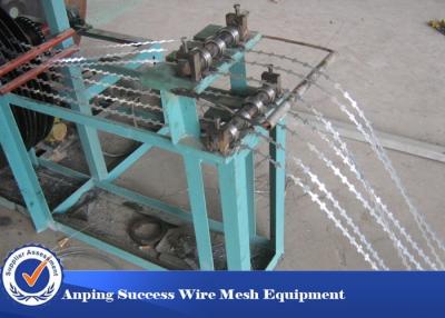 Chine 80-100kg/h Concertina Wire Making Machine For Security Fence Production Tailored Solutions à vendre