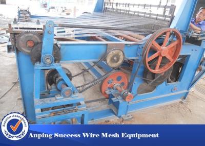 China Simple Structure Semi Automatic Crimped Wire Mesh Machine OEM / ODM Available for sale