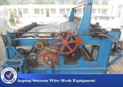 China 1-30m Length Flat Top Crimped Wire Mesh Machine With Low Noise zu verkaufen