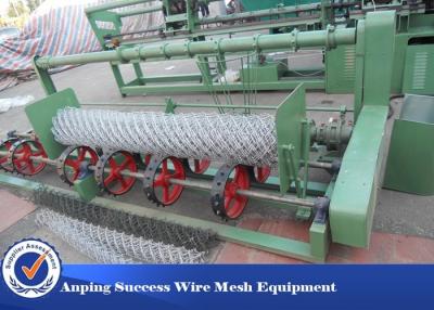 China 2000mm Single Wire Chain Link Fence Making Machine Fully Automatic en venta