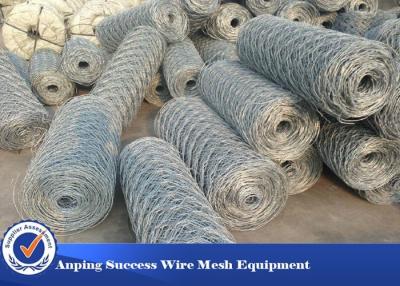 China 2.0m Heavy Duty Gabion Wire Mesh Roll / Gabion Wall Mesh For Guiding Bank for sale
