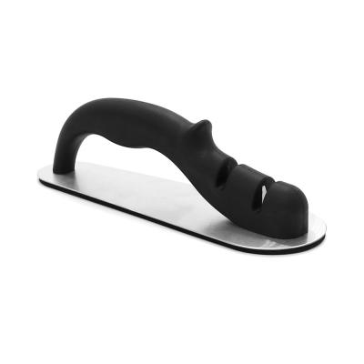 China Black Ceramic Wheels Two Step Knife Sharpener Non - Skid Feet For Promotion Gift for sale