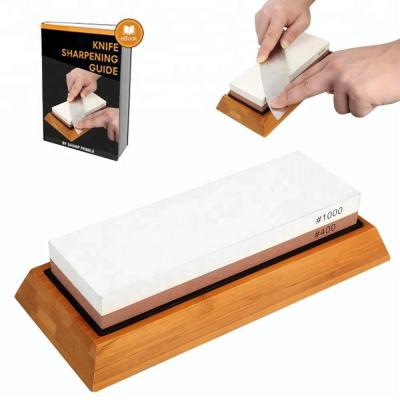 China Two Sided Whetstone Sharpening Stone For Kitchen Knives , 180 * 60 * 27mm for sale