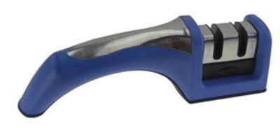 China Two Stage Tungsten Carbide Knife Sharpener , Coarse Fine Knife Sharpener 190 * 50 * 60mm for sale