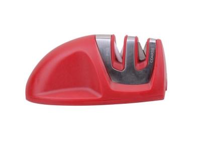 China Outdoor Two Stage Knife Sharpener / ABS Plastic Knife Sharpener With Blister Card for sale
