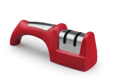 China Red Eco - Friendly Diamond Wheel Knife Sharpener For Ceramic Knives 205*65*52mm for sale