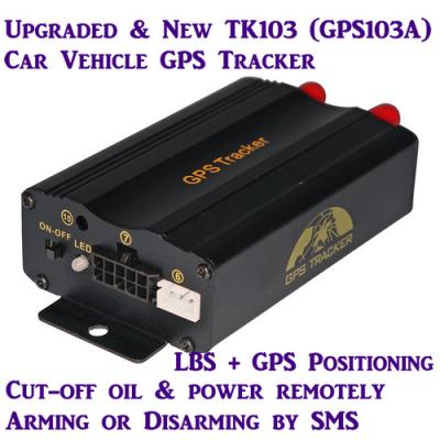 China GPS103A Global Car AVL Vehicle GPS SMS GPRS Tracker W/ Cut-off & Resume Oil & Power by SMS for sale