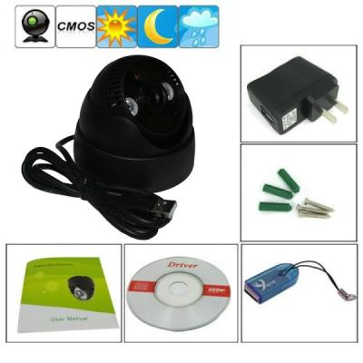 China K902 Double Lamp Array IR Night Vision Mini Dome 1/4
