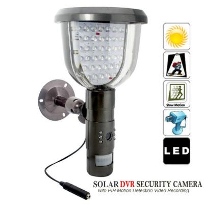 China Solar PIR DVR CCTV Security Video Camera Recorder Motion Detection W/ 39pcs IR LED Lights for sale