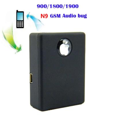 China N9 Mini Spy GSM SIM Audio Wireless Transmitter Listening Bug Remote Sound Pickup Surveillance W/ Voice trigger Callback for sale