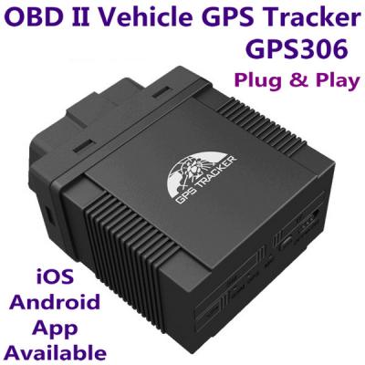 China GPS306 OBD II Car Vehicle Security GSM GPRS GPS Tracker + Car On-Board Diagnostics Trouble-Shoot Tool W/ iOS/Android App for sale