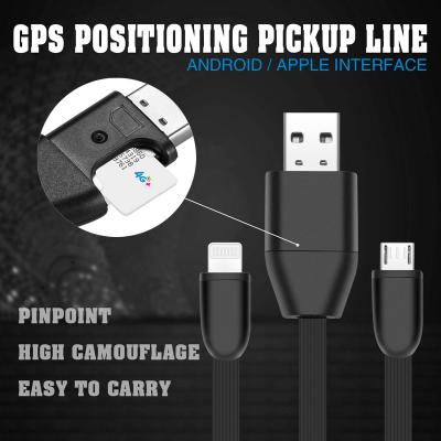 China New 3-In-1 USB Data Cable Android/iPhone+Hidden Spy GSM Remote Audio Listening Bug+GPS Tracking Position GSM Locator for sale