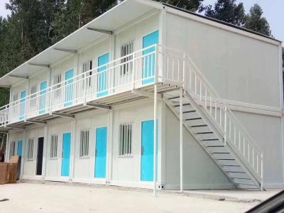 China Modern Modular Prefab 20 40 Ft Container Flat Pack Homes Prefab Earthquake Proof Mini Container Camping Warehouse for sale