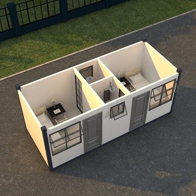China Casas portáteis modulares personalizadas Casas de contêineres desmontáveis, casas móveis pré-fabricadas com isolamento à venda