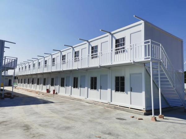 Quality Steel 20ft Prefab Modular Container Homes , Mobile Container Duplex Homes for sale