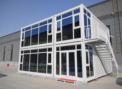 China Contenedor de oficina prefabricado interno, plano de 20 pies en venta
