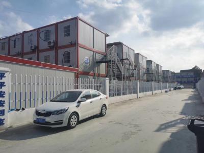 China Anti Seismic Portable Site Office Container Flat Pack Cabins 20ft 40ft for sale