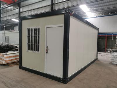 China Durable 2 Bedroom Container House With Side Wall Drainage And Rockwool Insulation for sale