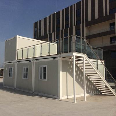 China Shipping Prefabricated Container House 20ft Detachable Prefab Eco Homes for sale
