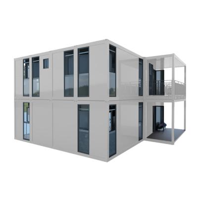 China 20ft House Container Design Residential Economical Container House For Puerto Rico Prefabricated 3 Story Construction for sale